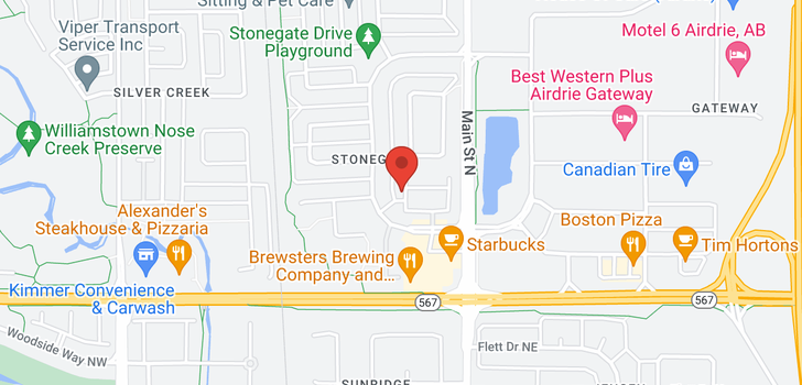 map of 67 4 Stonegate Drive NW